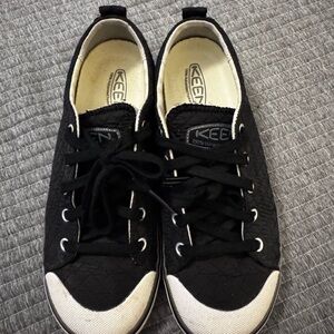 KEEN Black and White Footwear
